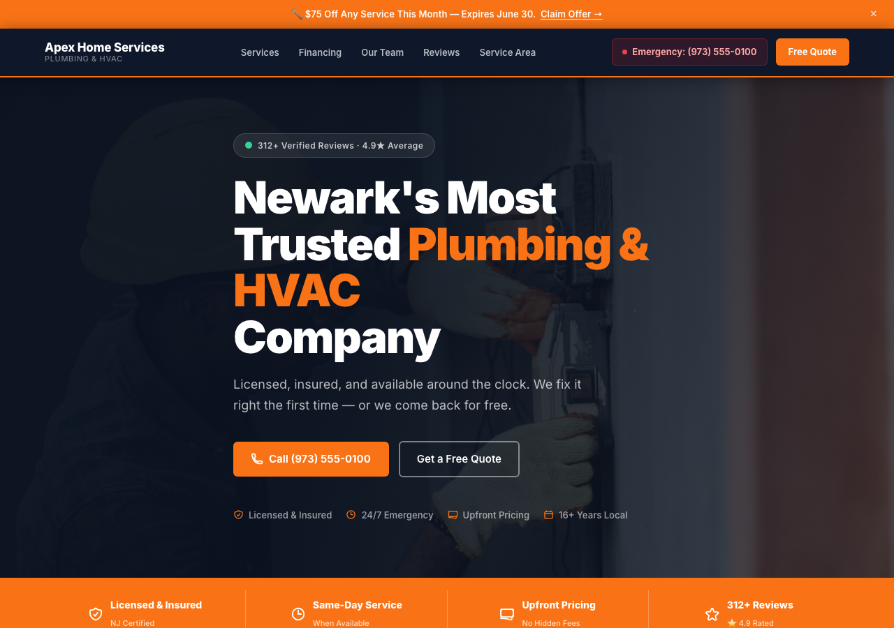 Home Services template